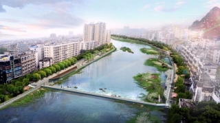 灵山县钦江大桥到接龙桥段一江两岸景观提升工程